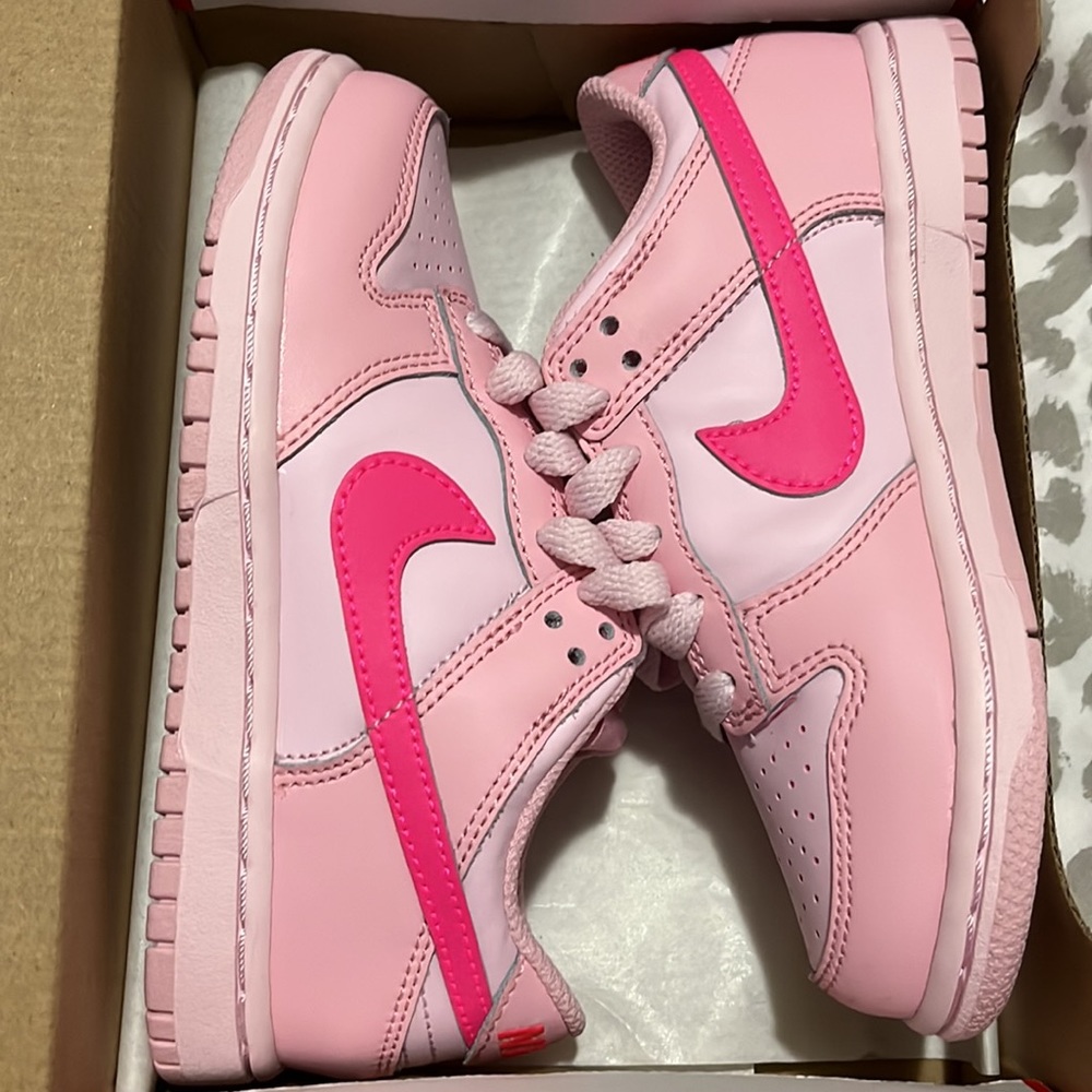 Toddler Dunk Low PS 'Triple Pink' – Size us 12.0 youth